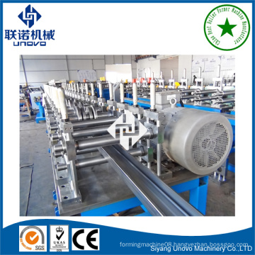 rolling light gauge steel self-lock partition profile production machine